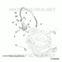 DRIVE TRAIN, MAIN GEARCASE MOUNTING