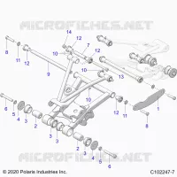 HINTERRADAUFHÃ„NGUNG CONTROL ARM MOUNTING