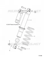 FRONT SUSPENSION SHOCK MOUNTING