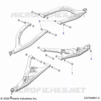 FRONT SUSPENSION CONTROL ARMS MOUNTING