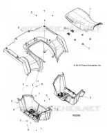 HINTER CAB, SEAT AND FOOTWELLS