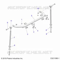 SUSPENSION, STABILISATORSTANGE