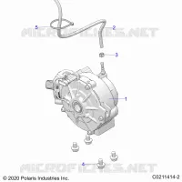 ANTRIEB, FRONT GEARCASE MOUNTING
