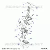 CRANKCASE AND CRANKSHAFT