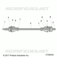 ANTRIEB, FRONT HALF SHAFT