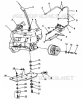 MOTORAUFHÄNGUNG LITE GT 0943133 (49250125010023)