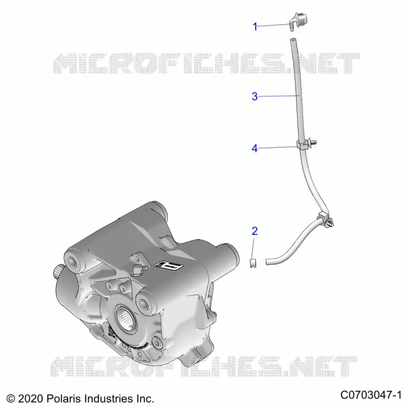 ANTRIEB, GEARCASE, FRONT, VENTING