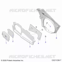 BODY, CLOSE OFF PANEL and ACCESS PANEL