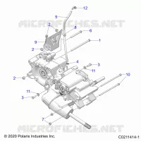 ANTRIEB, MAIN GEARCASE MOUNTING