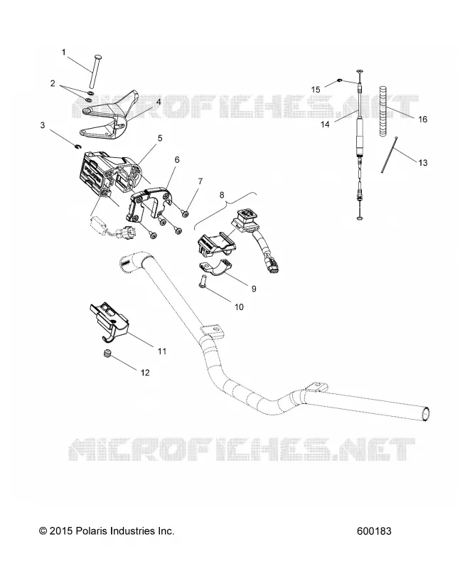 MOTOR, DROSSELN CONTROL ASM.