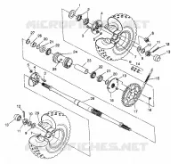 HECKANTRIEB ASSEMBLY 6X6 250 W938727 (4924092409036A)
