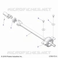 ANTRIEB, MID PROP SHAFT