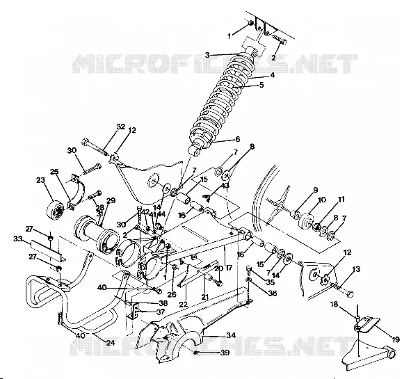 SWING ARM WELDMENT (MIDDLE) (4917741774026A)