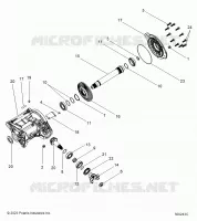 ANTRIEB, RIGHT ANGLE GEARCASE ASM.