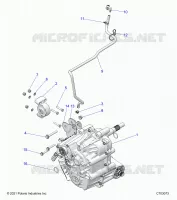 ANTRIEB, MAIN GEARCASE MOUNTING