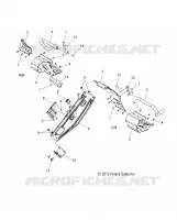 CHASSIS, CLUTCH GUARD AND FUßSTÜTZES