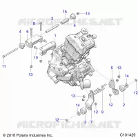 MOTOR, MOUNTING