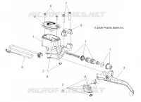 VORDERBREMSE BRAKE LEVER AND MASTER CYLINDER