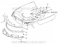 NOSEPAN 700 XCR 0985678(A) and EUROPEAN 700 XCR E985678 (4943114311A007)