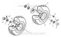 MIDDLE Radbaugruppe 6X6 350L S938739 (4924362436027A)