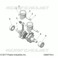ENGINE, PISTON &amp; CRANKSHAFT