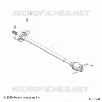 ANTRIEB, FRONT PROP SHAFT