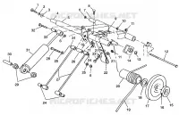 HINTER Drehmomentarm 600 XCR 0975677, 600 XCR SE H975677 and EUROPEAN 600 XCR SE (4937963796B014)