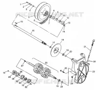 ANTRIEB XCF 0971643 (4938613861B007)