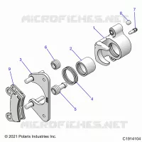 BRAKES, HINTERSATTELS