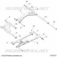 HINTERRADAUFHÃ„NGUNG CONTROL ARMS- A20SXD95AG 