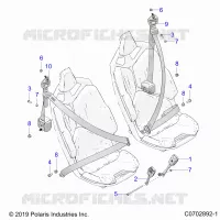 SITZ BELT MOUNTING, STANDARD