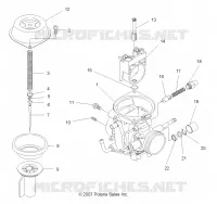 MOTOR, VERGASER, UPPER