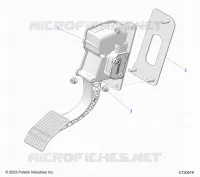 ELEKTRIC, THROTTLE PEDAL