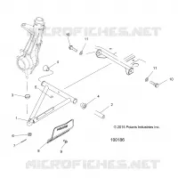 SUSPENSION, A-ARM AND STREBE MOUNTING