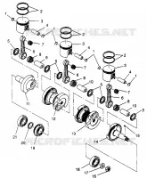 KOLBEN   KURBELWELLE  XLT 0970756, XLT SKS 0970556, AND XLT RMK 0970956 (4937693769D001)