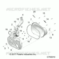 DRIVE TRAIN, CLUTCH COVER AND DUCTING