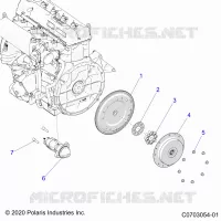 ANLASSER, FLYWHEEL