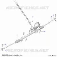 UNTERE LENK STEERING ASM.