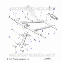 SUSPENSION, FRONT DREHMOMENTARM