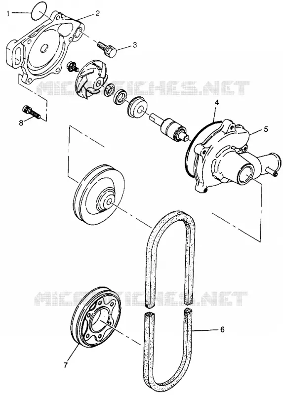 WASSERPUMPE XLT LTD SP 0973776 (4940074007C007)