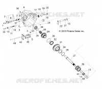 ANTRIEB, MAIN GETRIEBEGEHÄUSE INTERNALS 2