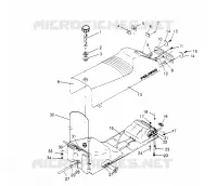 SITZ   GASBEHÄLTER XLT SP 0966676 and  EUROPEAN XLT SP E966676 (4931703170A007)