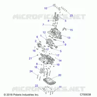 CRANKCASE AND CRANKSHAFT