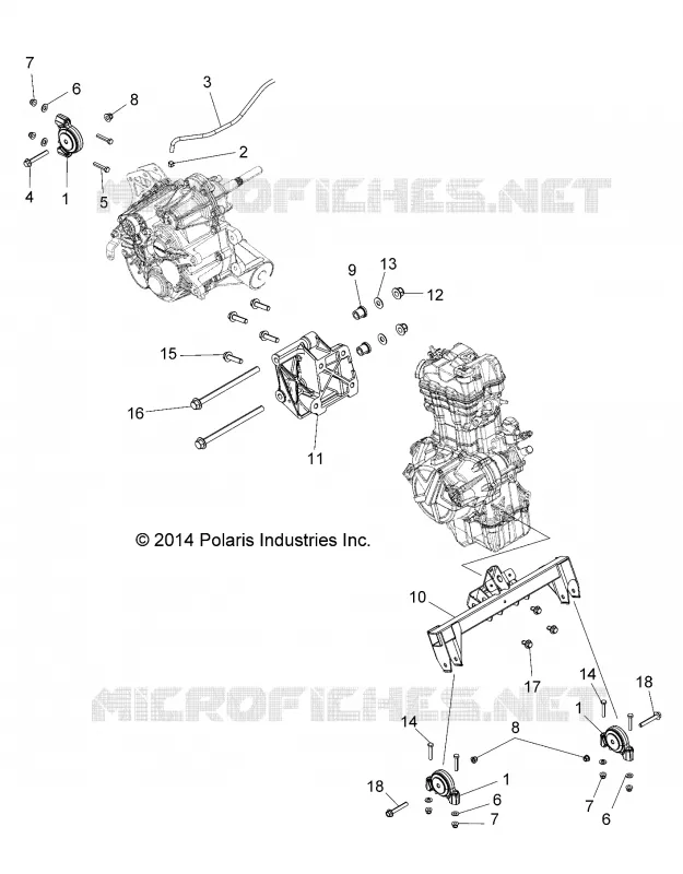 MOTOR, MOTOR AND Getriebelagerung