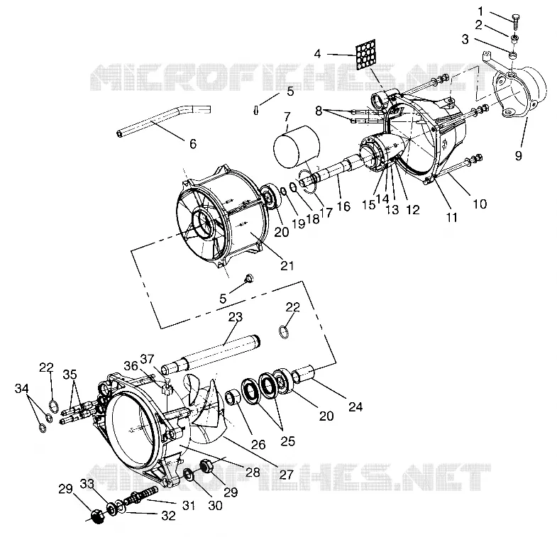 ANTRIEB SL 650 STD B954358 (4932923292B002)