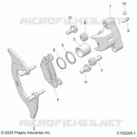VORDERBREMSE CALIPER
