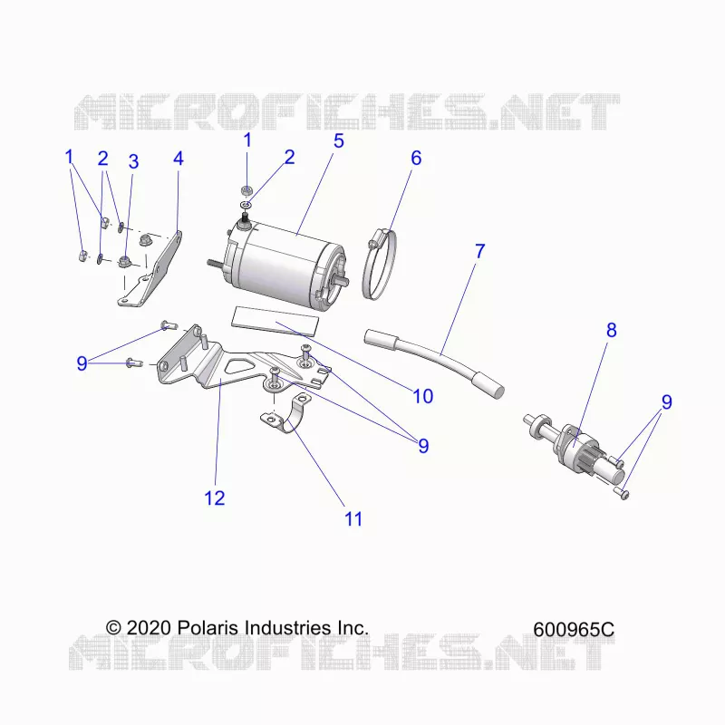 ANLASSER MOTOR