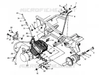 MOTORAUFHÄNGUNG  2X4 300 W957530 (4930053005A009)