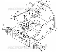 Lenkung 500 EFI 0942774 and EFI SKS 0942574 (4924982498012A)
