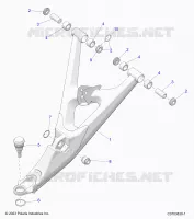 FRONT SUSPENSION CONTROL ARMS LOWER